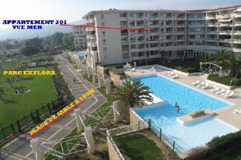 Location de vacances - Appartement à Juan les Pins