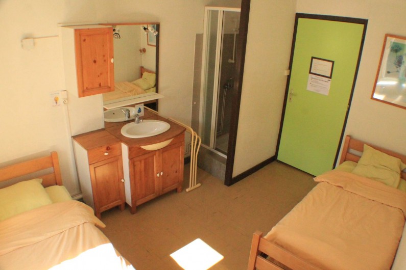 Location de vacances - Gîte à Saint-Julien-en-Vercors - Chambre 2 lits