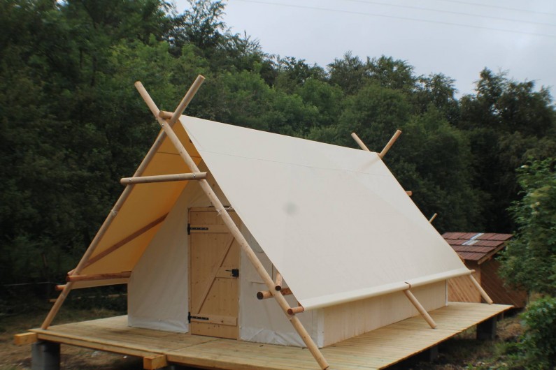 Location de vacances - Gîte à Saint-Julien-en-Vercors - Tentes prospecteurs