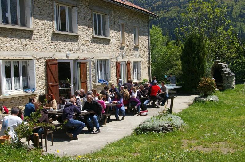 Location de vacances - Gîte à Saint-Julien-en-Vercors - Terrasse