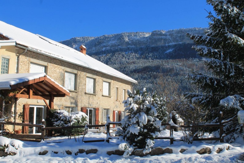 Location de vacances - Gîte à Saint-Julien-en-Vercors - Hiver