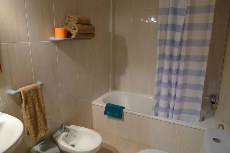 Location de vacances - Appartement à Oropesa del Mar - Salle de bain appt 2/3