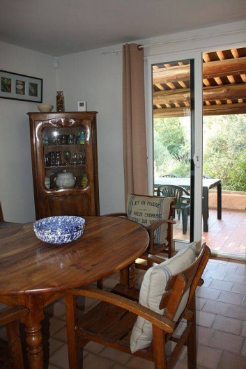 Location de vacances - Villa à Cucuron - Séjour, salle à manger