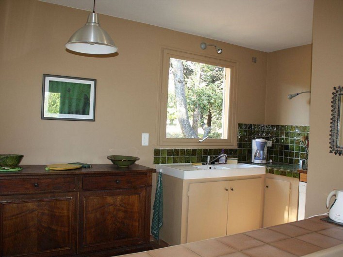 Location de vacances - Villa à Cucuron - Cuisine américaine
