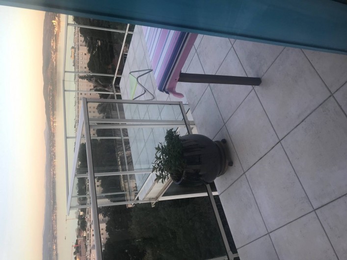 Location de vacances - Chambre d'hôtes à Sète - Terrasse de la chambre