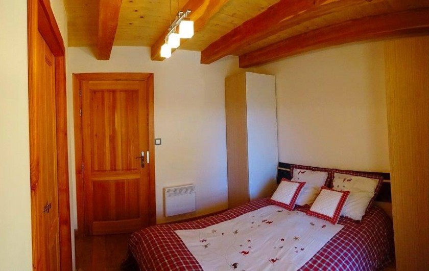 Location de vacances - Appartement à Saint-Chaffrey - La 3e chambre avec un lit double