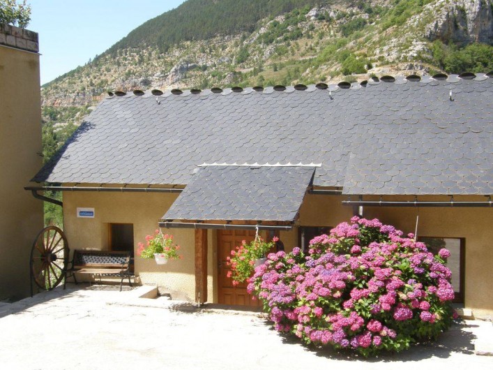 Location de vacances - Maison - Villa à Sainte-Énimie - L'entrée de la maison