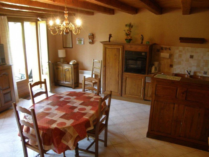 Location de vacances - Maison - Villa à Sainte-Énimie - Salle à Manger