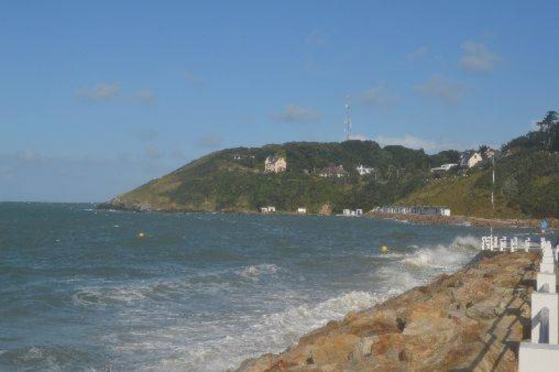 Location de vacances - Maison - Villa à Les Moitiers-d'Allonne - Plage de Carteret a marée haute