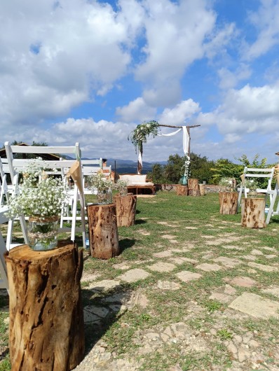 Location de vacances - Mas à Maçanet de la Selva - Ceremonia Boda