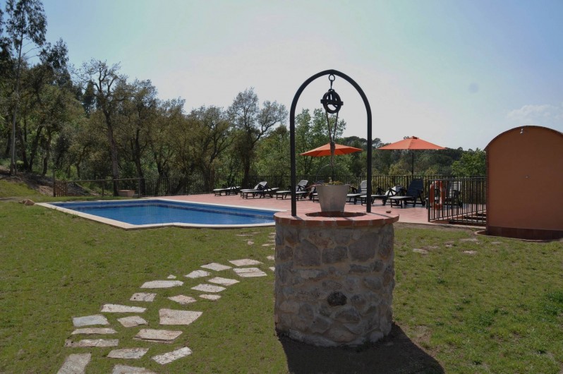 Location de vacances - Mas à Maçanet de la Selva - Zona piscine