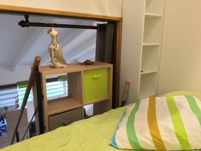 Location de vacances - Studio à Les Trois-Îlets - Lit en mezzanine