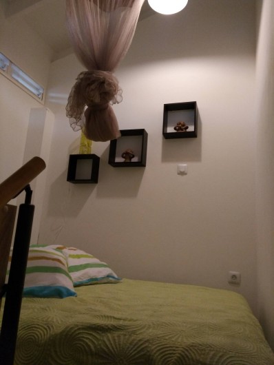 Location de vacances - Studio à Les Trois-Îlets - La mezzanine