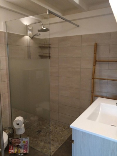 Location de vacances - Studio à Les Trois-Îlets - Douche à l'italienne