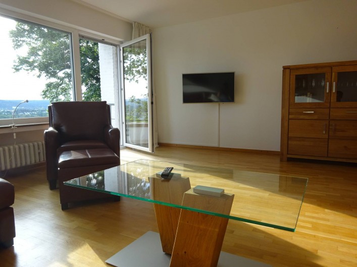 Location de vacances - Appartement à Linz - Salon spacieux - Option pour 2 lits pliables en supplément