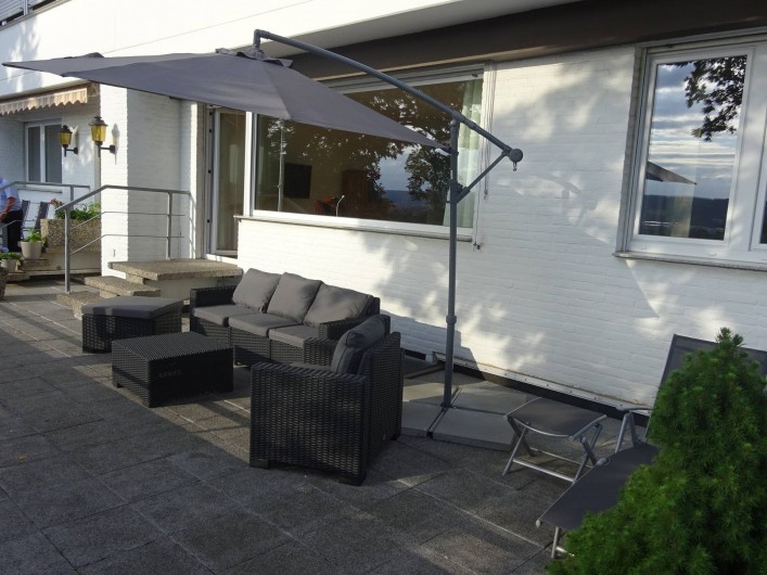 Location de vacances - Appartement à Linz - Etre à l'aise sur la terrasse