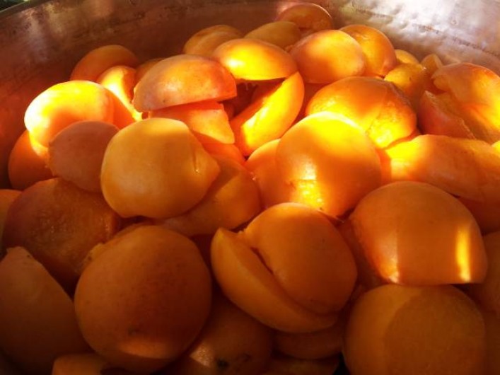 Location de vacances - Appartement à Le Barroux - Abricots prêts  pour la confiture