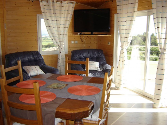 Location de vacances - Appartement à Le Barroux - Coin repas