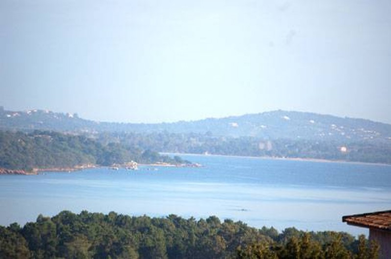 Location de vacances - Appartement à Porto-Vecchio - VUE DE LA TERRASSE