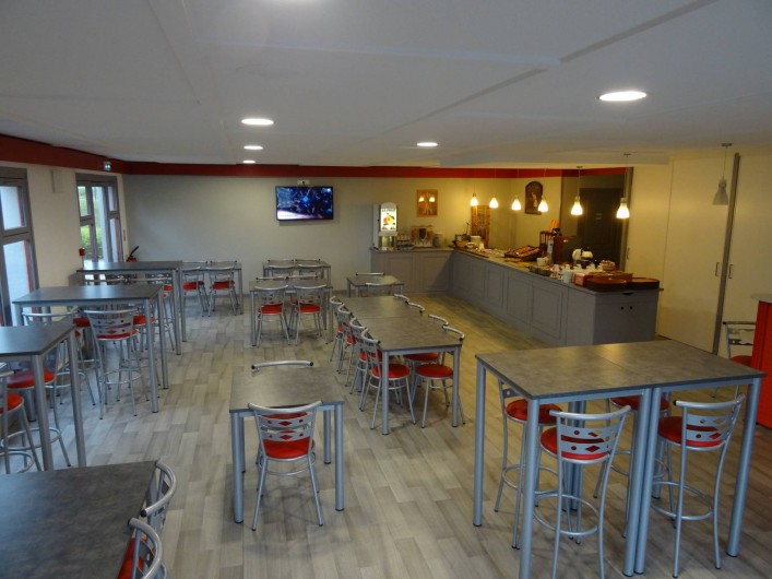 Location de vacances - Hôtel - Auberge à Saint-Aubin-sur-Scie - salle petits déjeuners