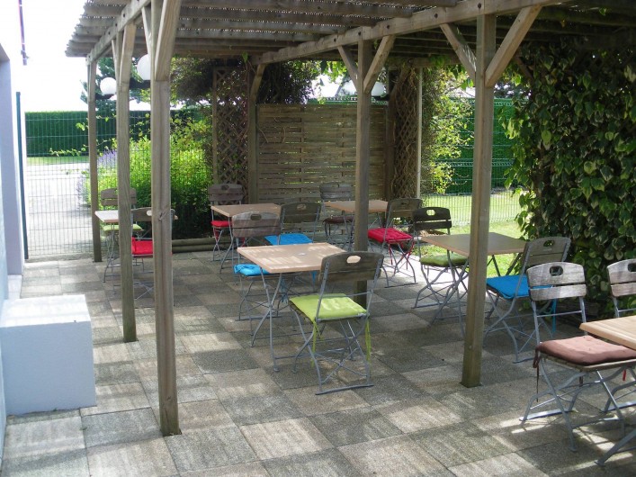 Location de vacances - Hôtel - Auberge à Saint-Aubin-sur-Scie - Terrasse