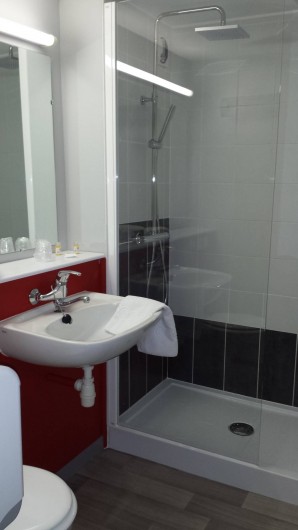 Location de vacances - Hôtel - Auberge à Saint-Aubin-sur-Scie - salle de bain