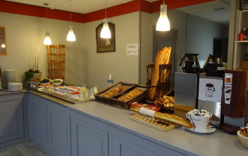 Location de vacances - Hôtel - Auberge à Saint-Aubin-sur-Scie - buffet petits déjeuners