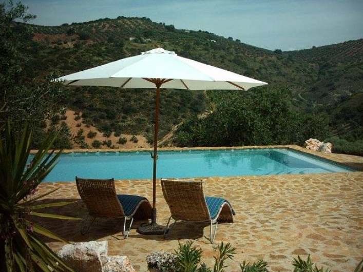 Location de vacances - Gîte à Fuentes de Cesna - La piscine, Cortijo las Rosas