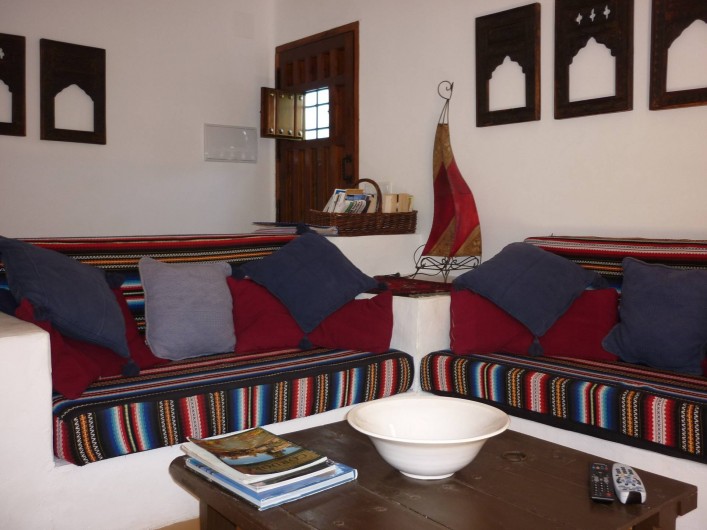 Location de vacances - Gîte à Fuentes de Cesna - Le salon, Casita Perdiz