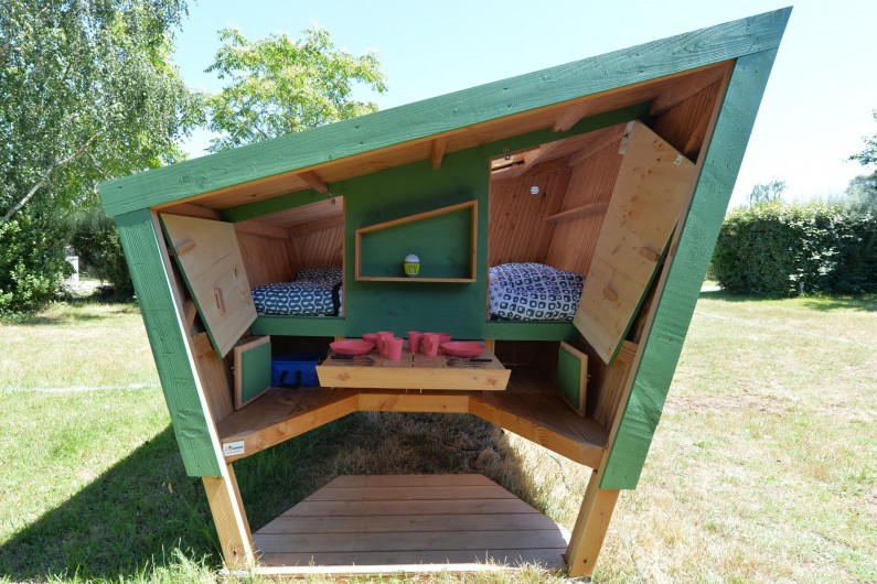 Location de vacances - Chalet à Arzon - Cabanes étapes