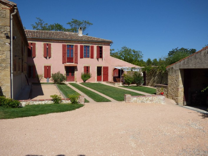 Location de vacances - Gîte à Carcassonne - Façade Domaine