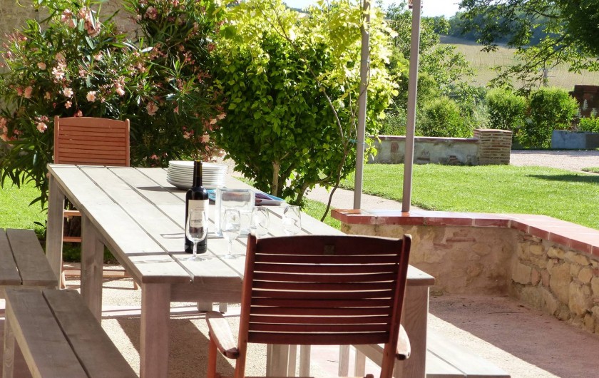 Location de vacances - Gîte à Carcassonne - Terrasse