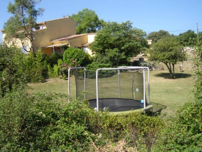 Location de vacances - Villa à Saint-Julien-de-Cassagnas - Le trampoline