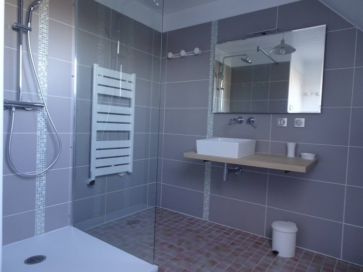 Location de vacances - Villa à Le Palais - salle de bains étage