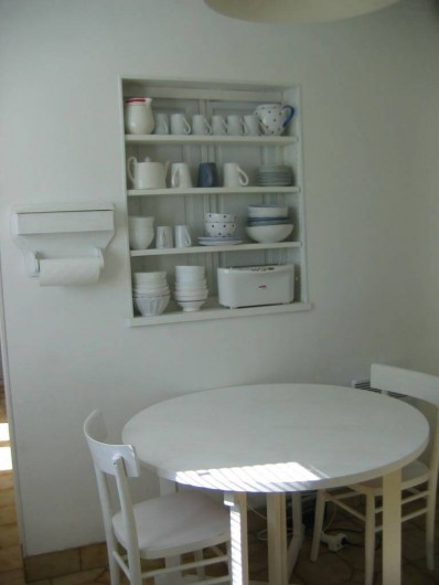 Location de vacances - Villa à Le Palais - petit déjeuner dans la cuisine