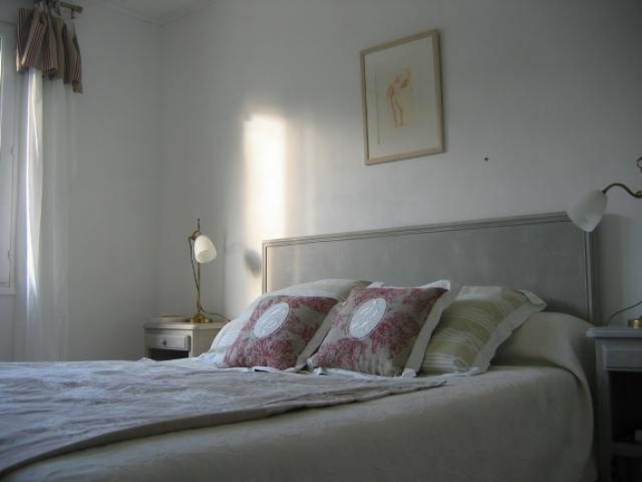 Location de vacances - Villa à Le Palais - chambre grand lit double rez-de chaussée