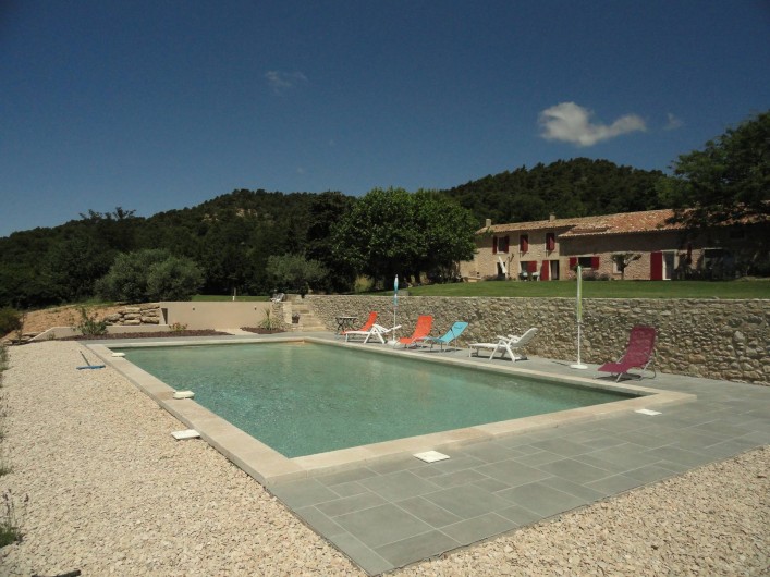 Location de vacances - Gîte à Cucuron - Vue de la campagne