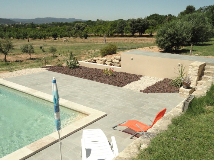 Location de vacances - Gîte à Cucuron - La piscine