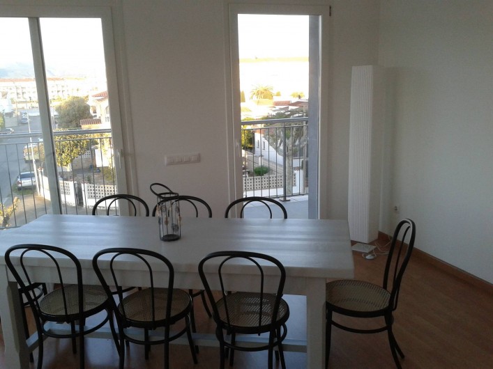 Location de vacances - Appartement à Empuriabrava - salle a manger
