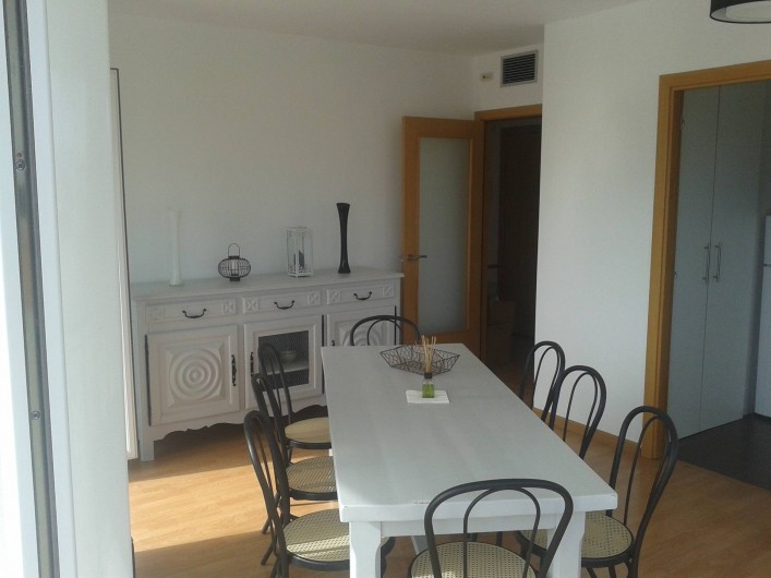 Location de vacances - Appartement à Empuriabrava - salle a manger