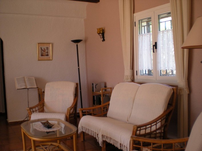 Location de vacances - Villa à Xàbia - salon