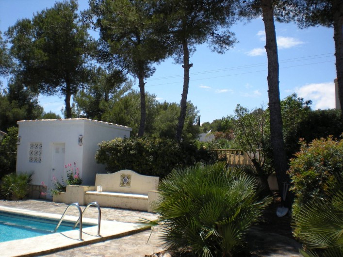 Location de vacances - Villa à Xàbia - piscine