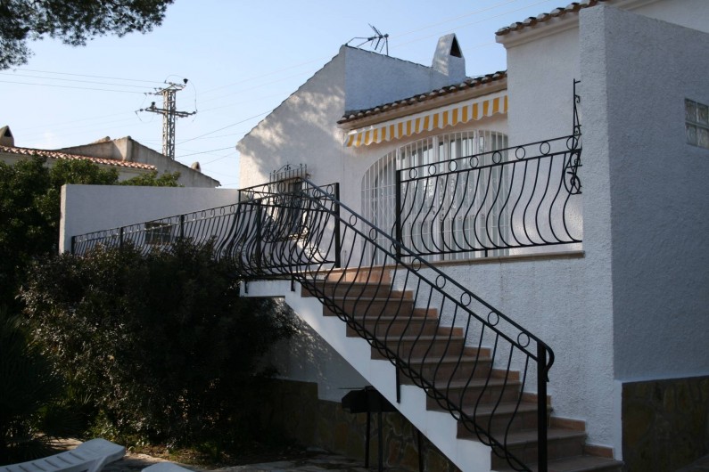 Location de vacances - Villa à Xàbia - grande terrasse