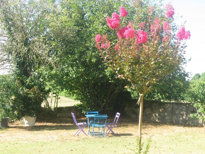 Location de vacances - Chambre d'hôtes à Cubnezais - Jardin