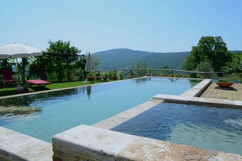 Location de vacances - Mas à Montepulciano - La piscine