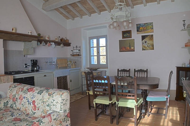 Location de vacances - Mas à Montepulciano - Cucina soggiorno