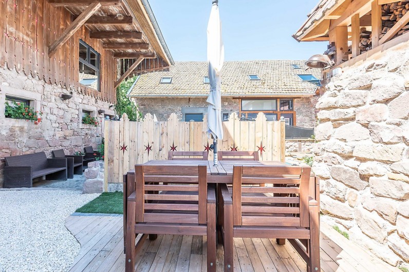 Location de vacances - Gîte à Ungersheim - L'Extérieur