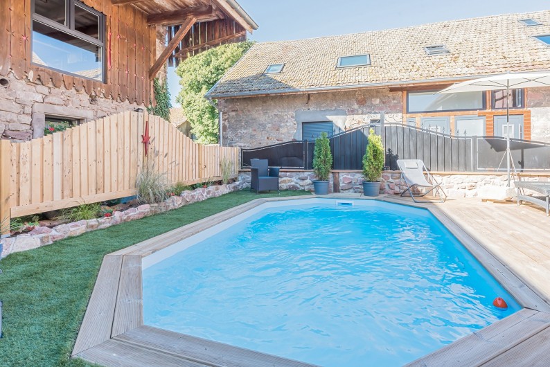 Location de vacances - Gîte à Ungersheim - La Piscine (Partagée)