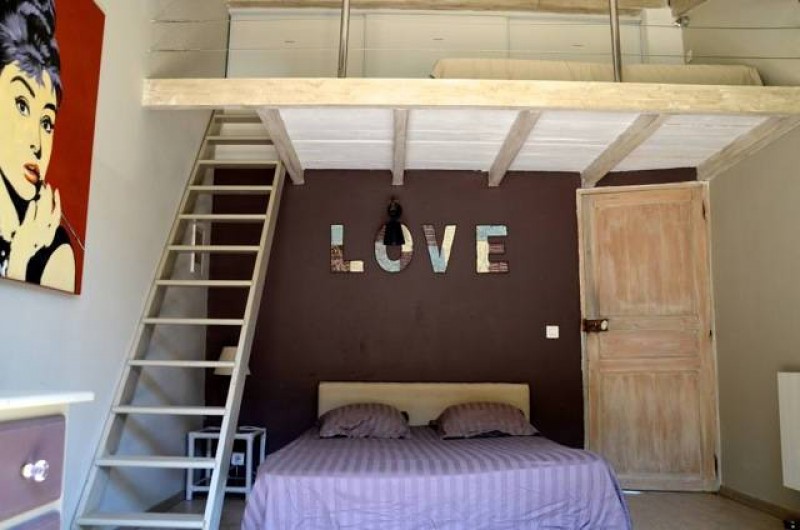 Location de vacances - Chambre d'hôtes à La Garde-Freinet - chambre famille dans la maison   DISPO EN JUIN