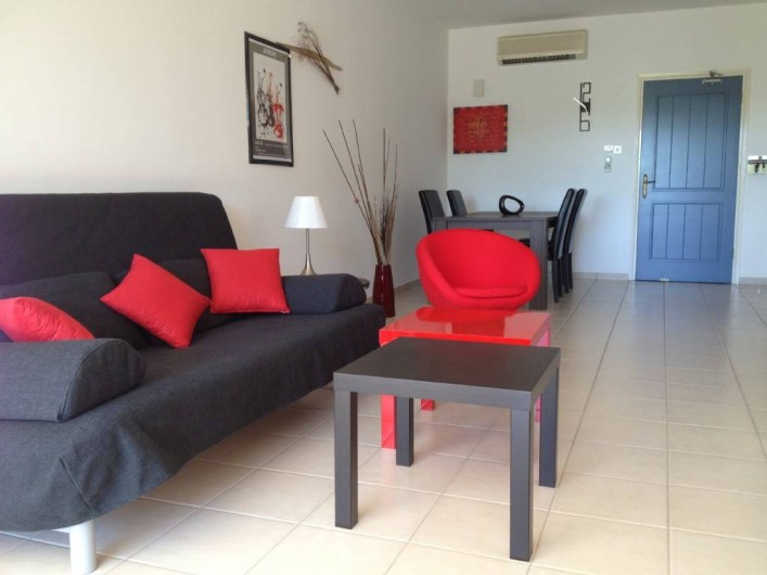 Location de vacances - Appartement à Kato Paphos - La pièce à vivre
